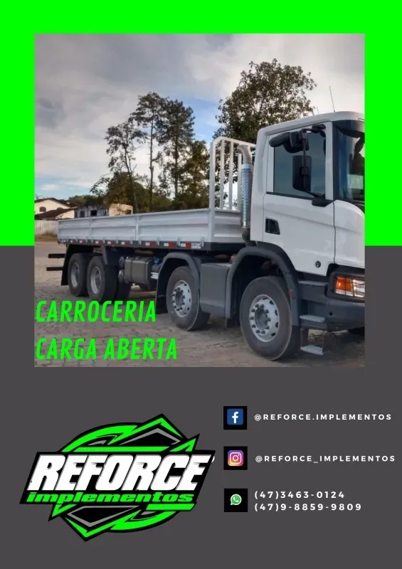 Carroceria Carga aberta Pesada Carroceria Carga aberta Pesada